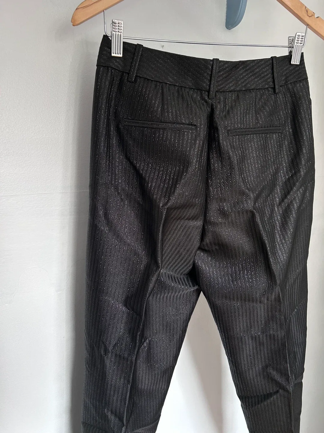 Black Striped Dress Pants image indicator(3)