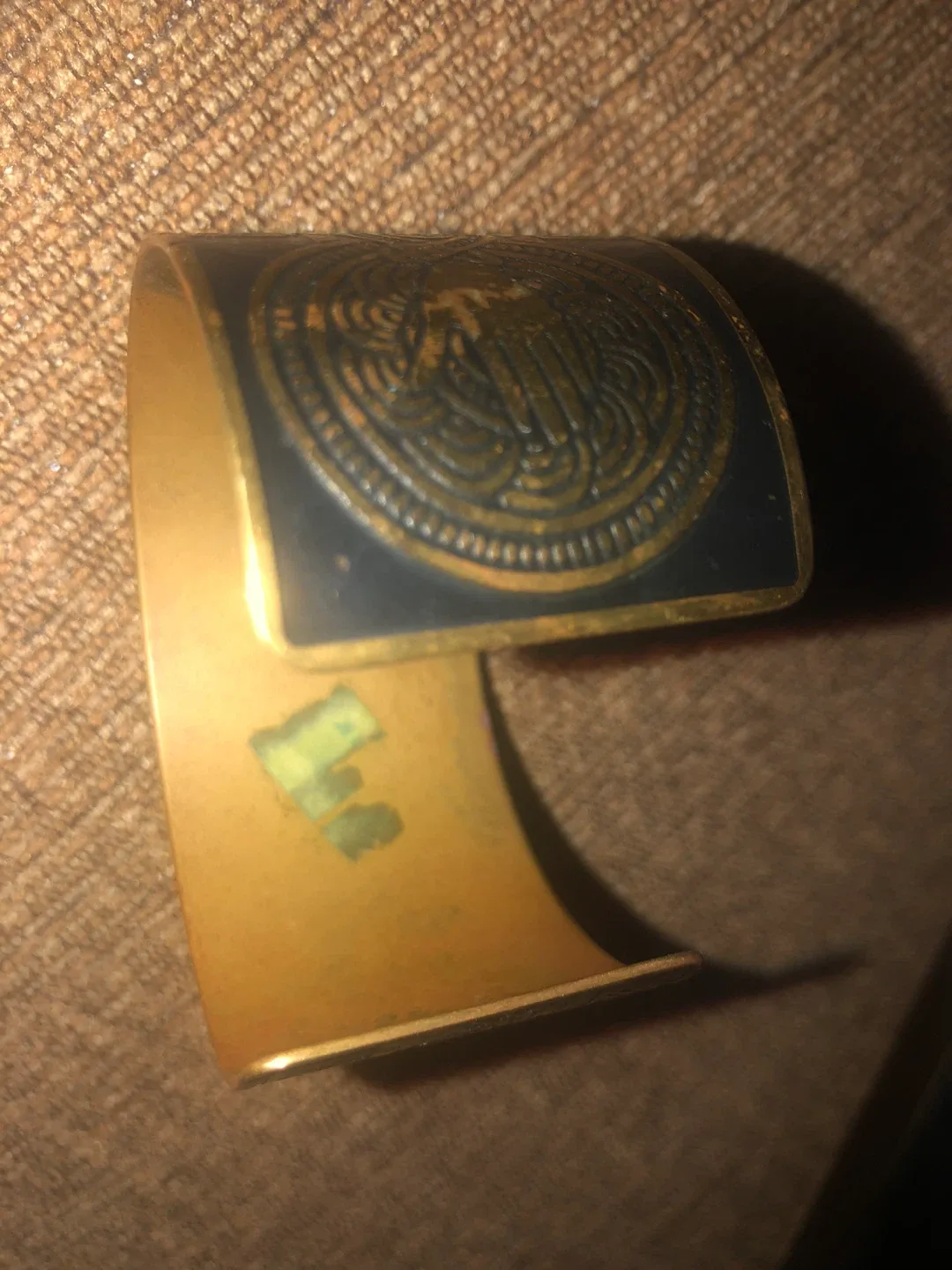 Vintage copper cuff bracelet image indicator(3)