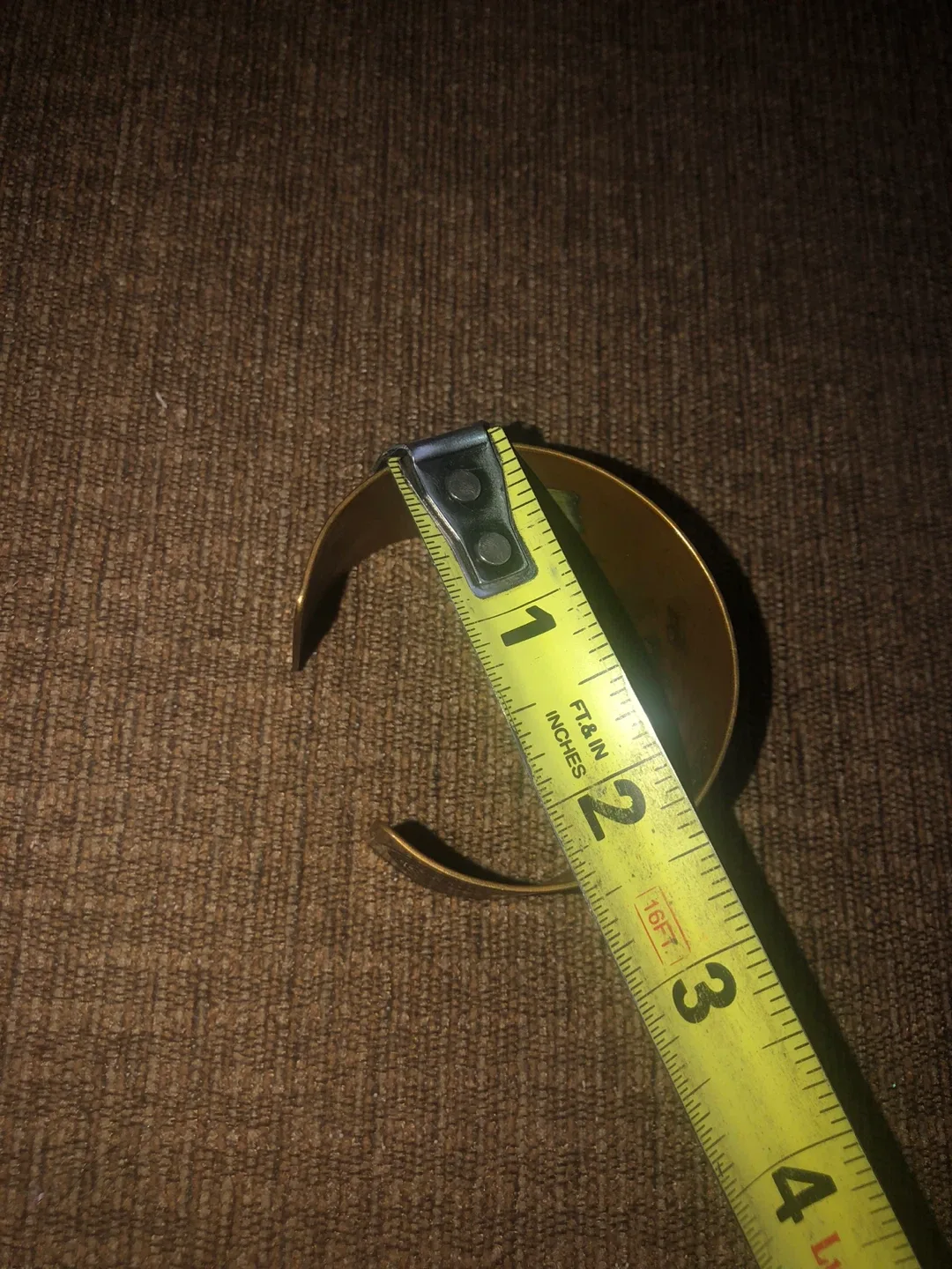 Vintage copper cuff bracelet image indicator(2)