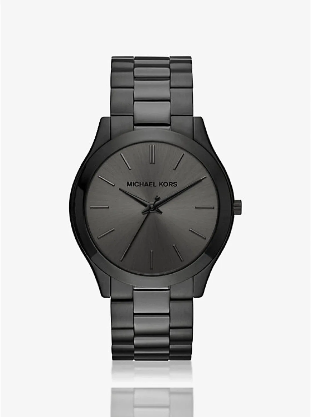 Michael Kors Oversized Slim Runway Black-Tone Watch image indicator(2)