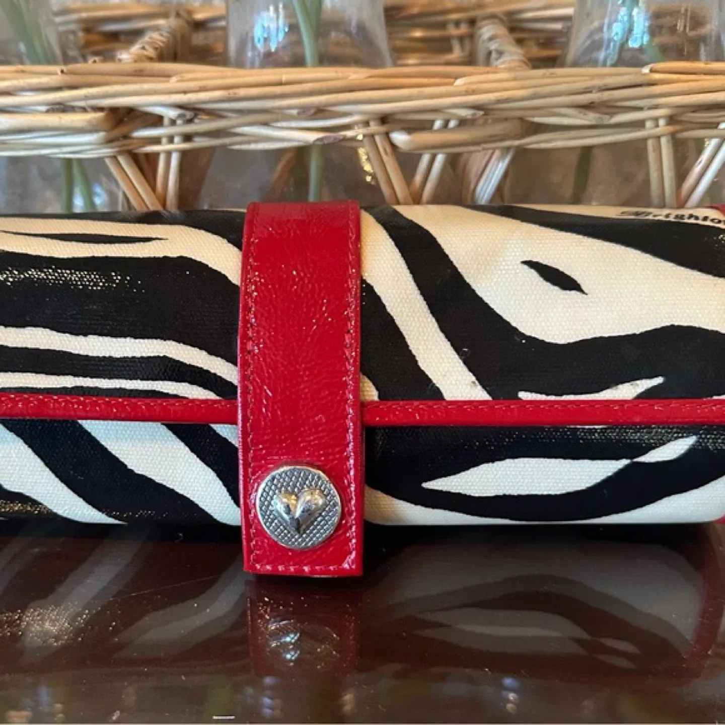 Brighton Jewelry Roll - Zebra Stripe image indicator(3)
