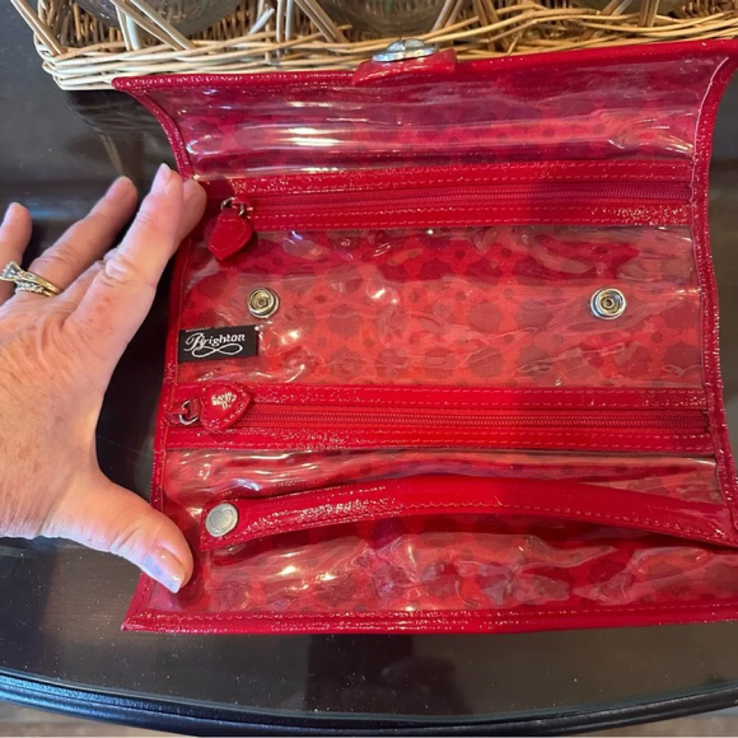 Brighton Jewelry Roll - Zebra Stripe image indicator(8)