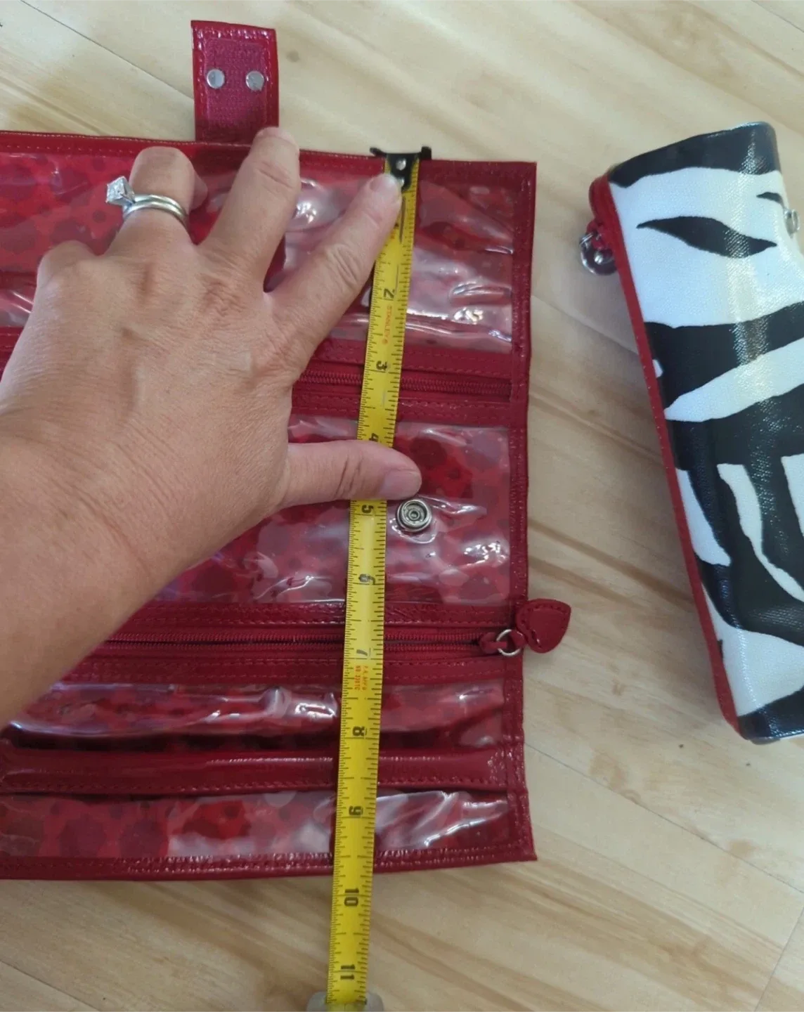 Brighton Jewelry Roll - Zebra Stripe image indicator(10)