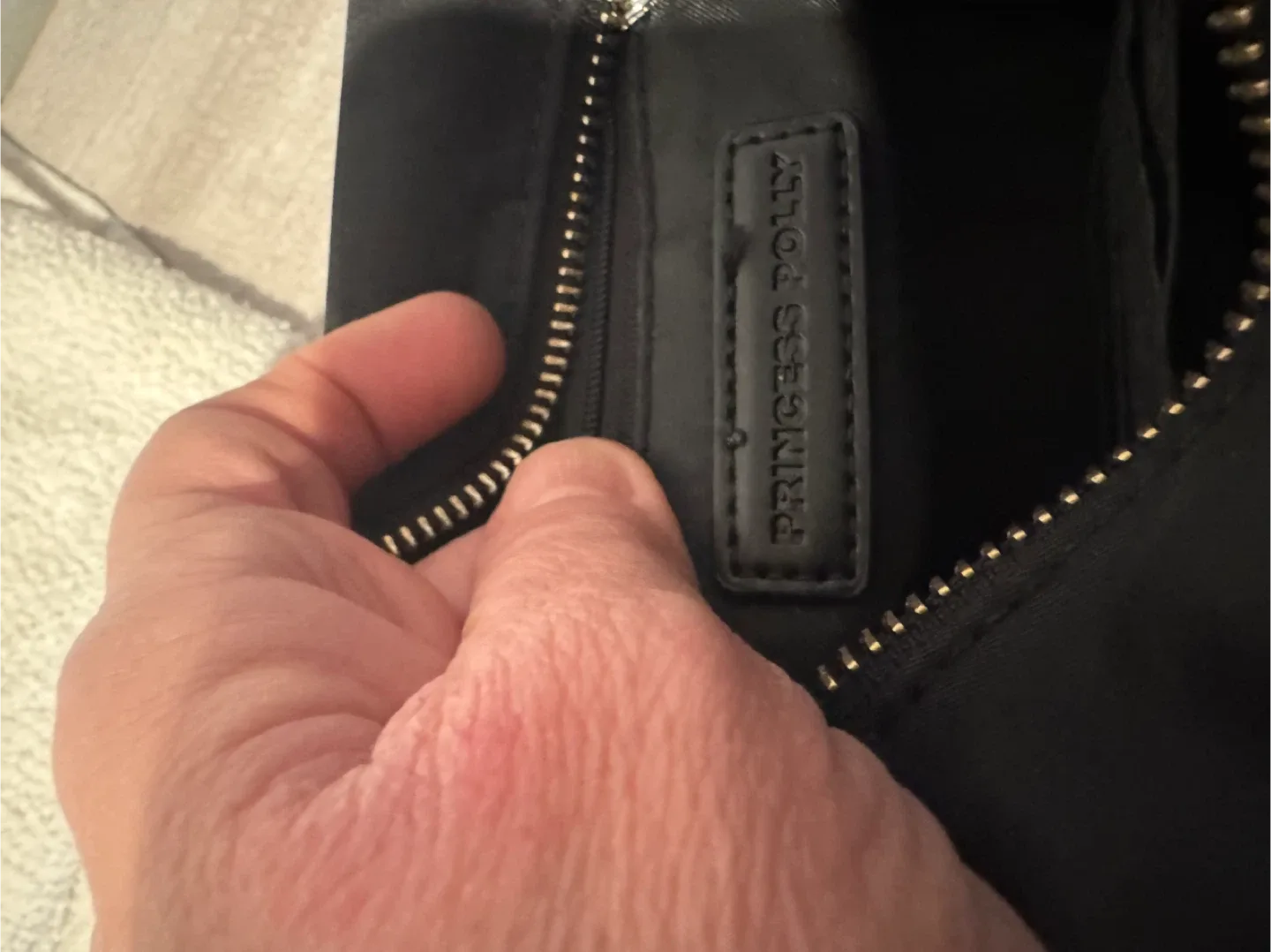 Princess Polly Black Crossbody Bag image indicator(4)