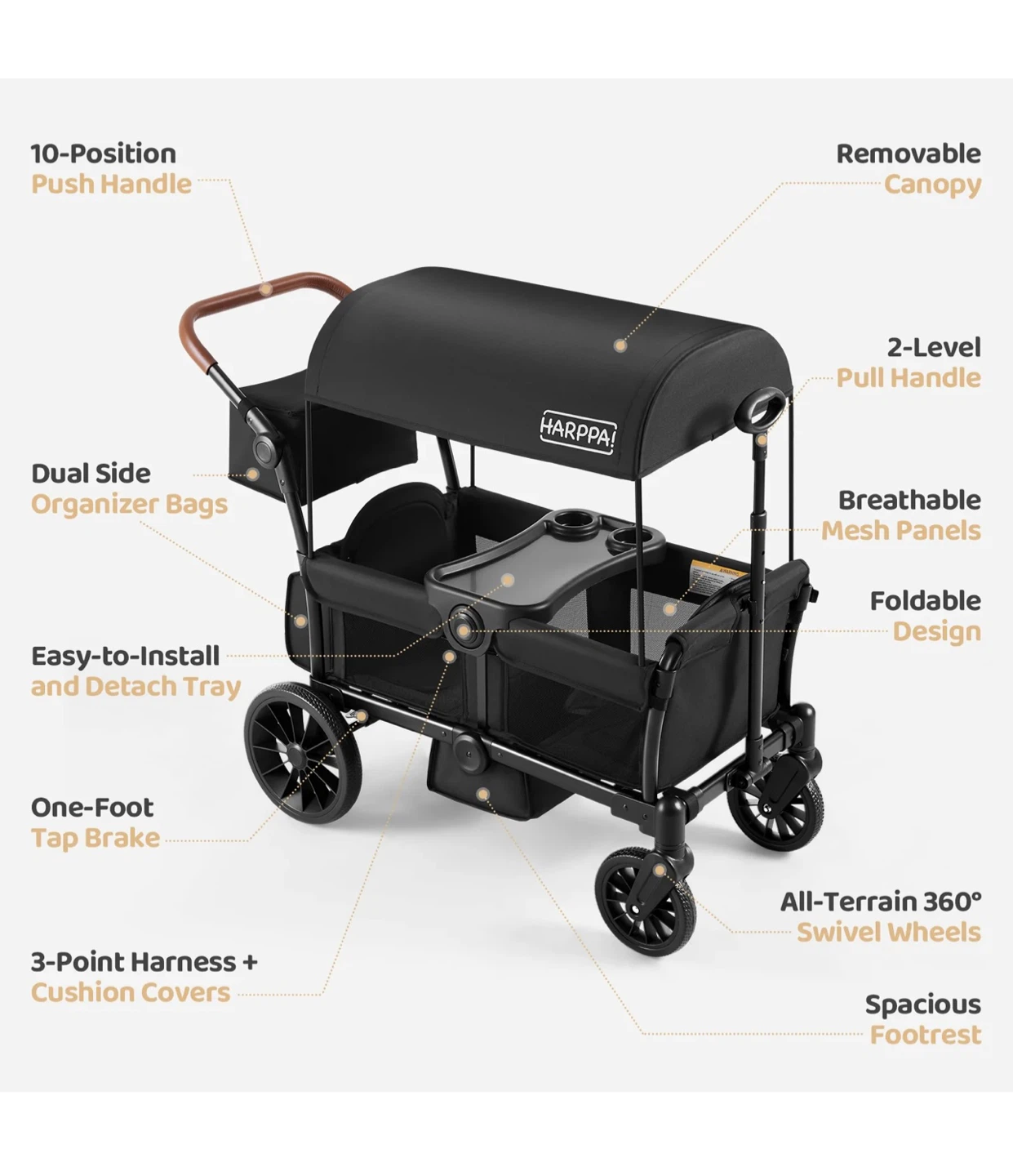 Double Stroller Wagon - photo 2
