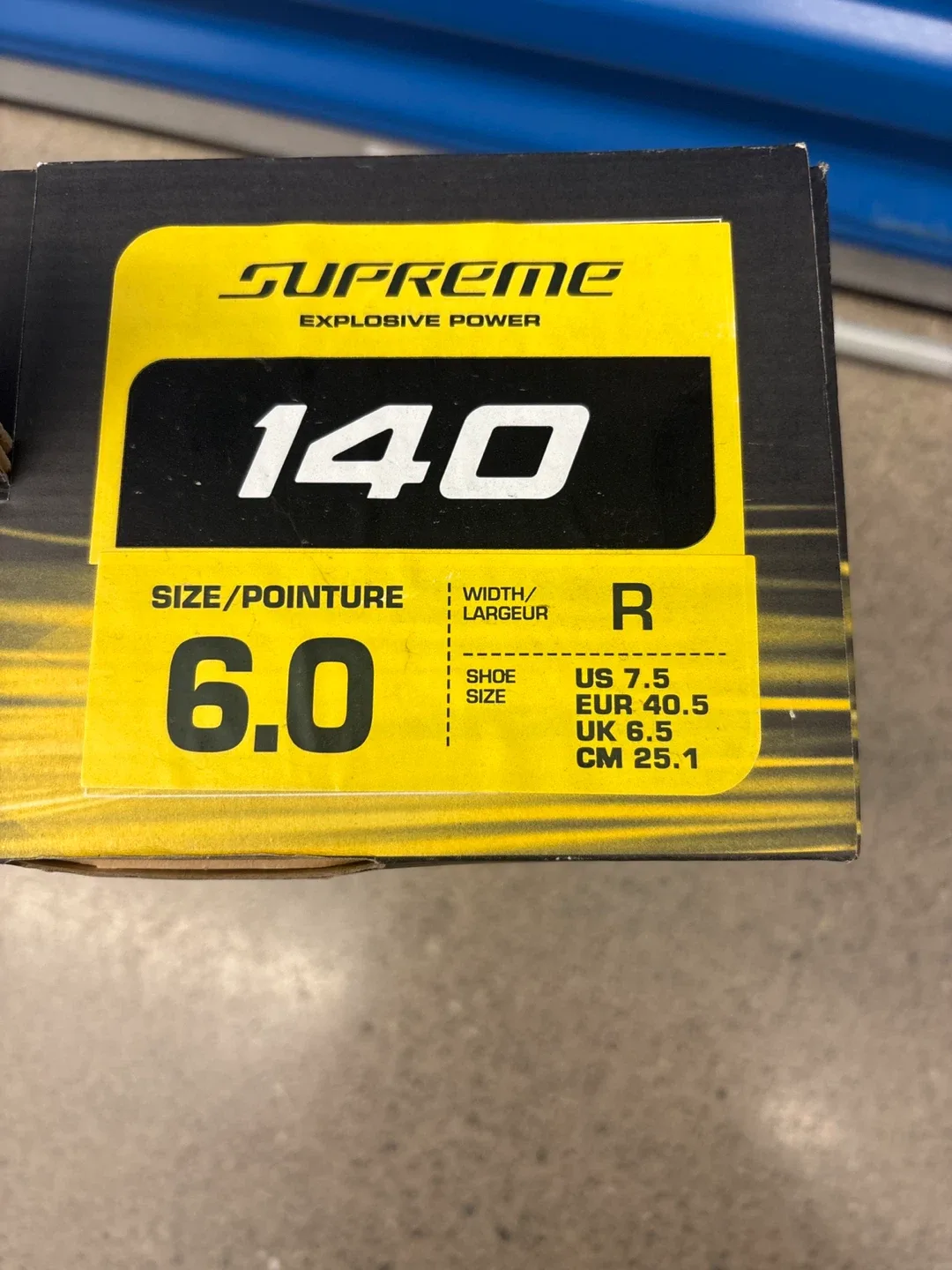 Bauer Supreme 140 Ice Skates - Size 6.0 image indicator(3)