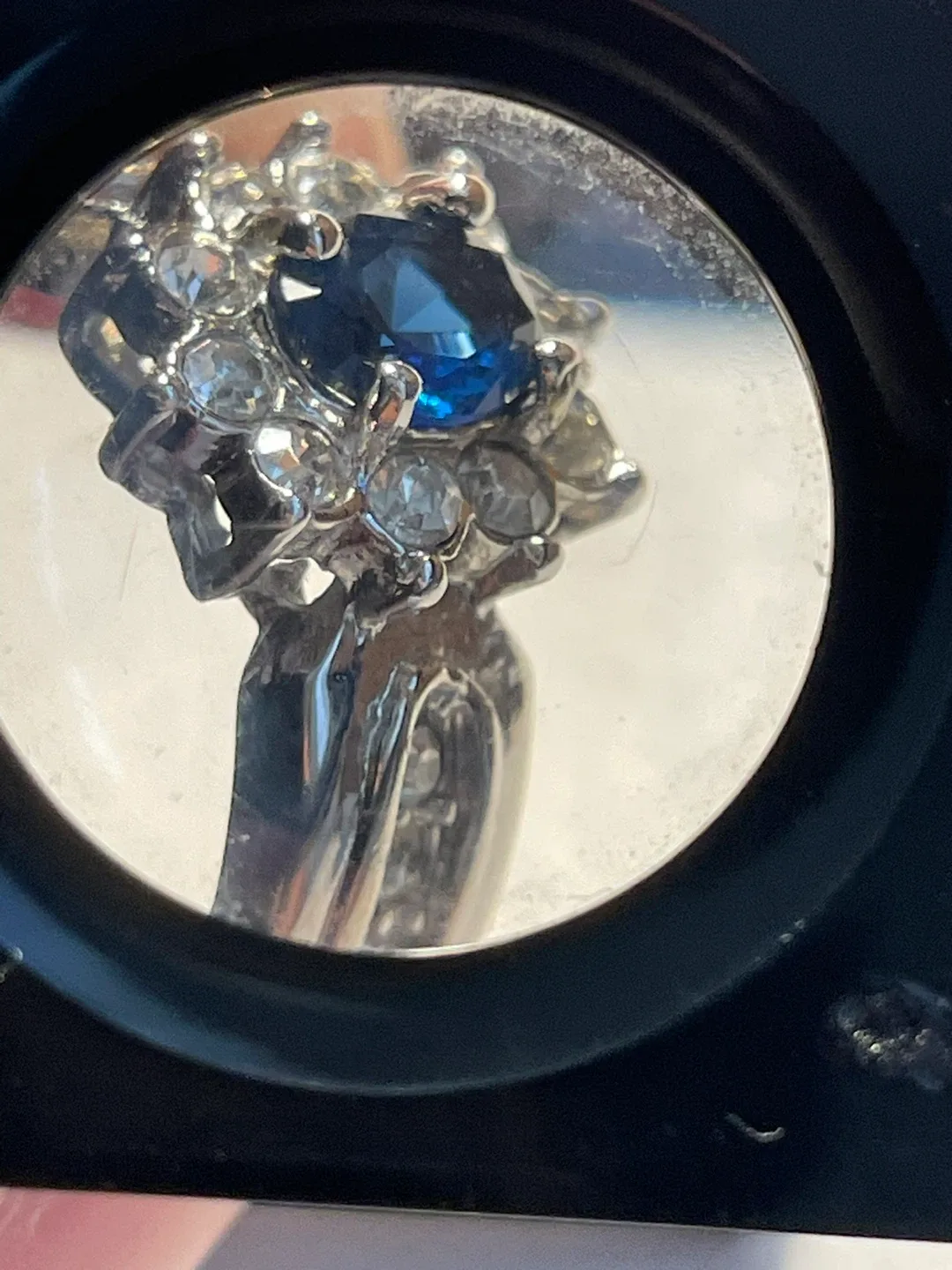 Natural Sapphire vintage ring image indicator(5)