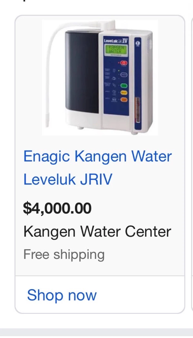 Enagic Kangen Water Leveluk JRIV - photo 2