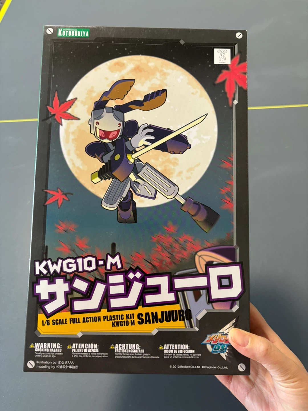 Kotobukiya KWG-10M Sanjuro Medabots Plastic Model Kit
