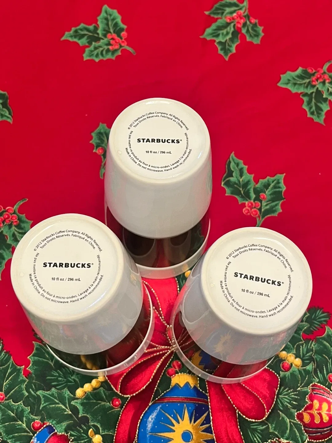 Starbucks White & Copper Tumblers (Set of 3) image indicator(8)