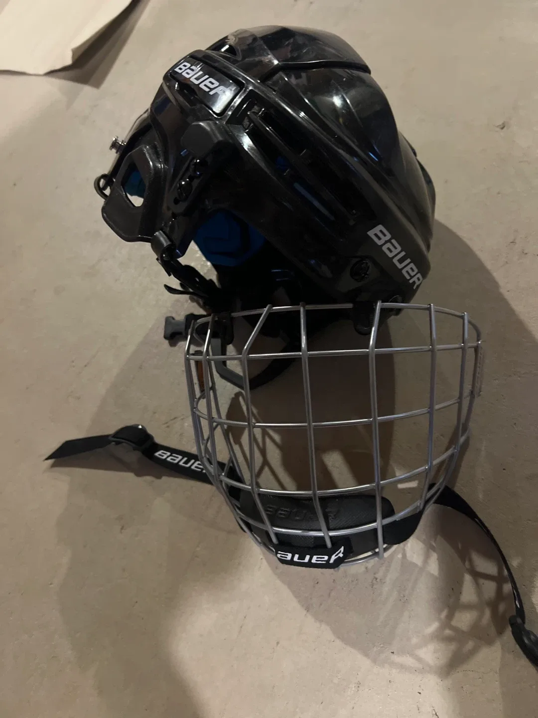 Bauer Hockey Helmet with Face Cage