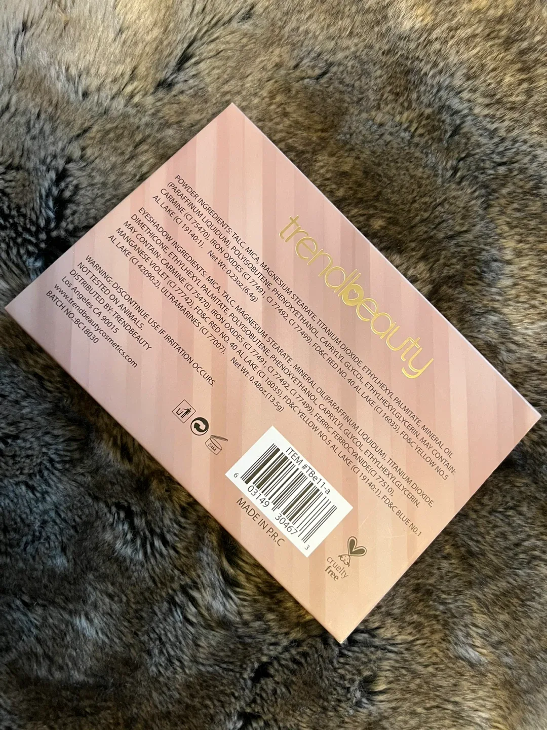 trendbeauty Naturally Nude Eyeshadow Palette image indicator(3)