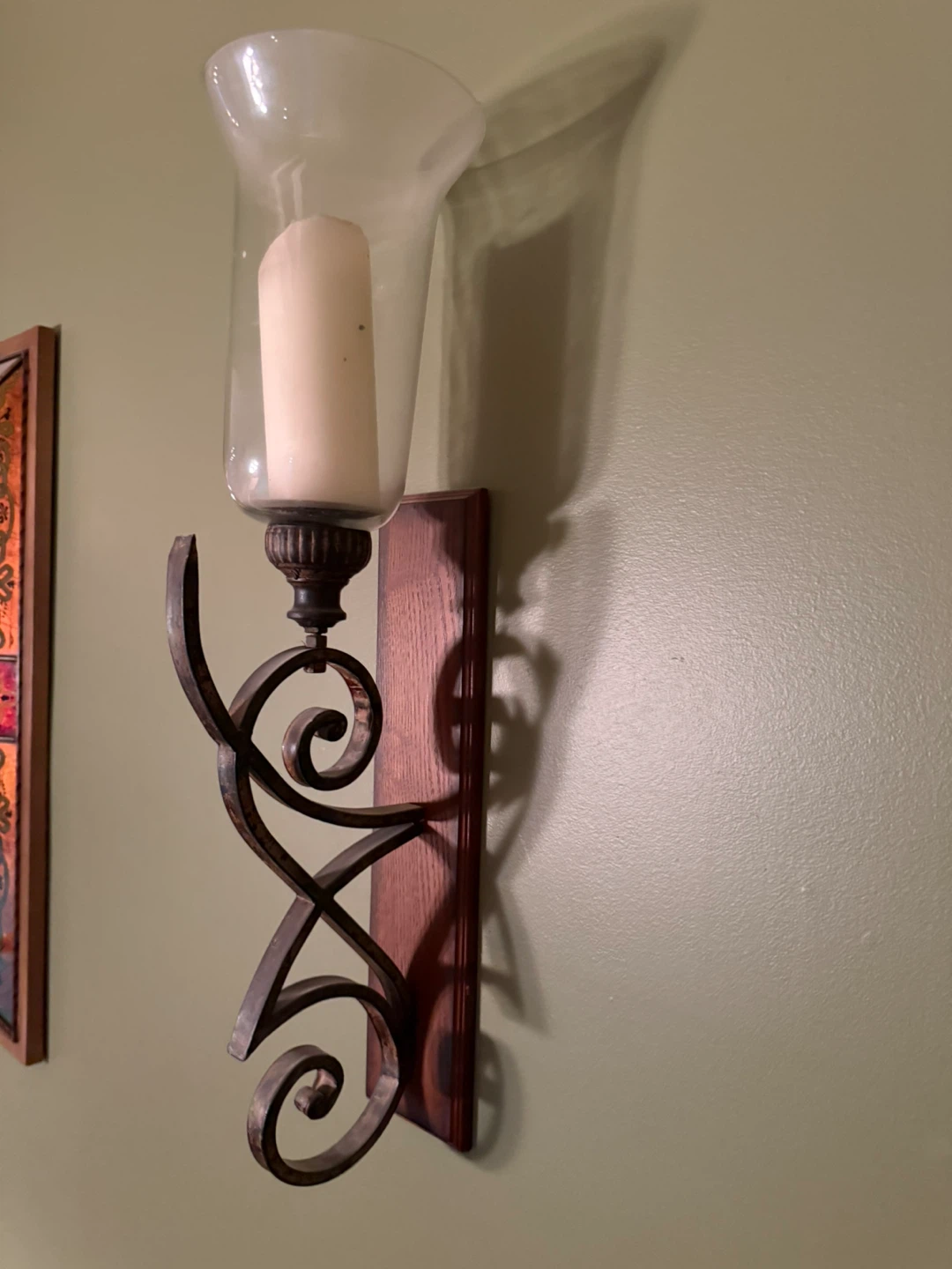 Candle Wall Sconce - pair 2 - photo 2