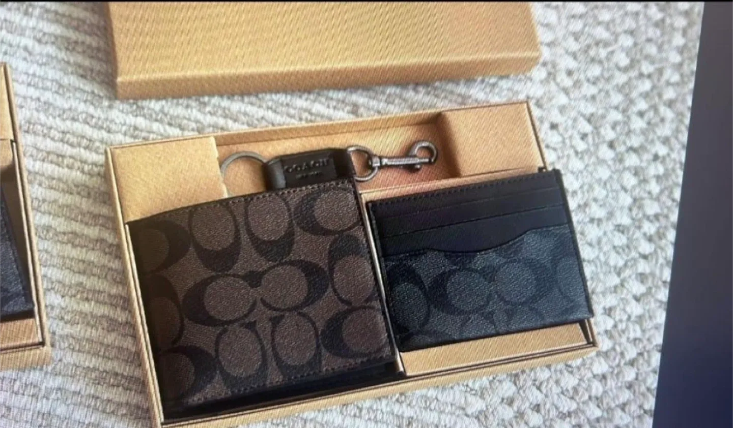Coach Wallet and Card Case Gift Set - New in Box image indicator(2)