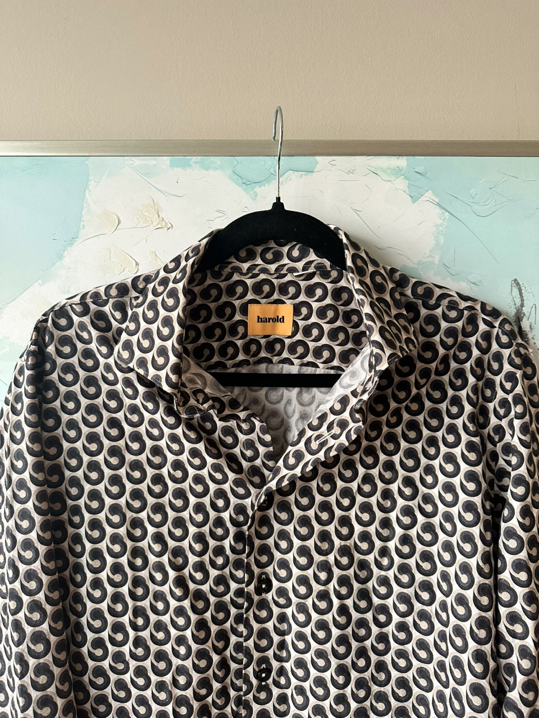 Harold Shirt - Patterned Button shirt