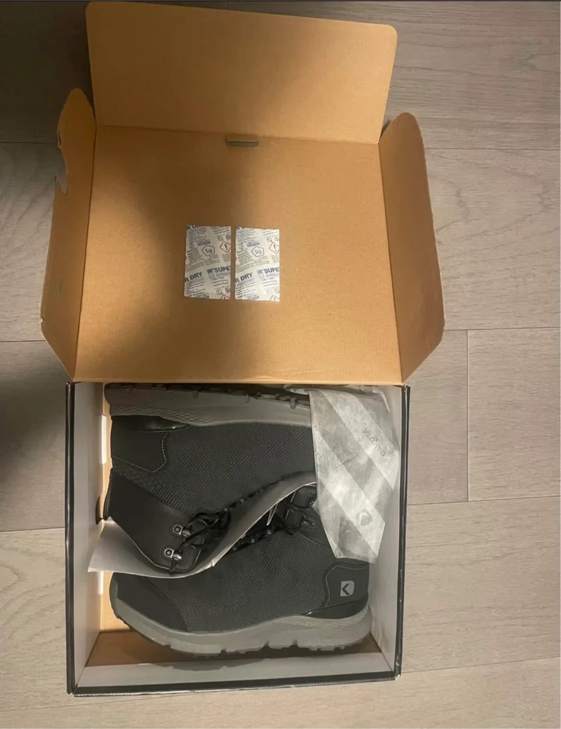 New Kodiak Black/Grey Waterproof Boots - Size 10 image indicator(3)