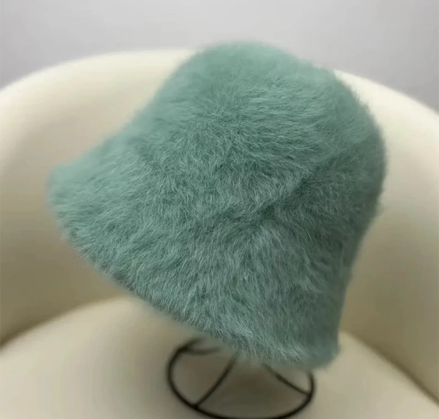 Fuzzy Bucket Hat - Green image indicator(6)