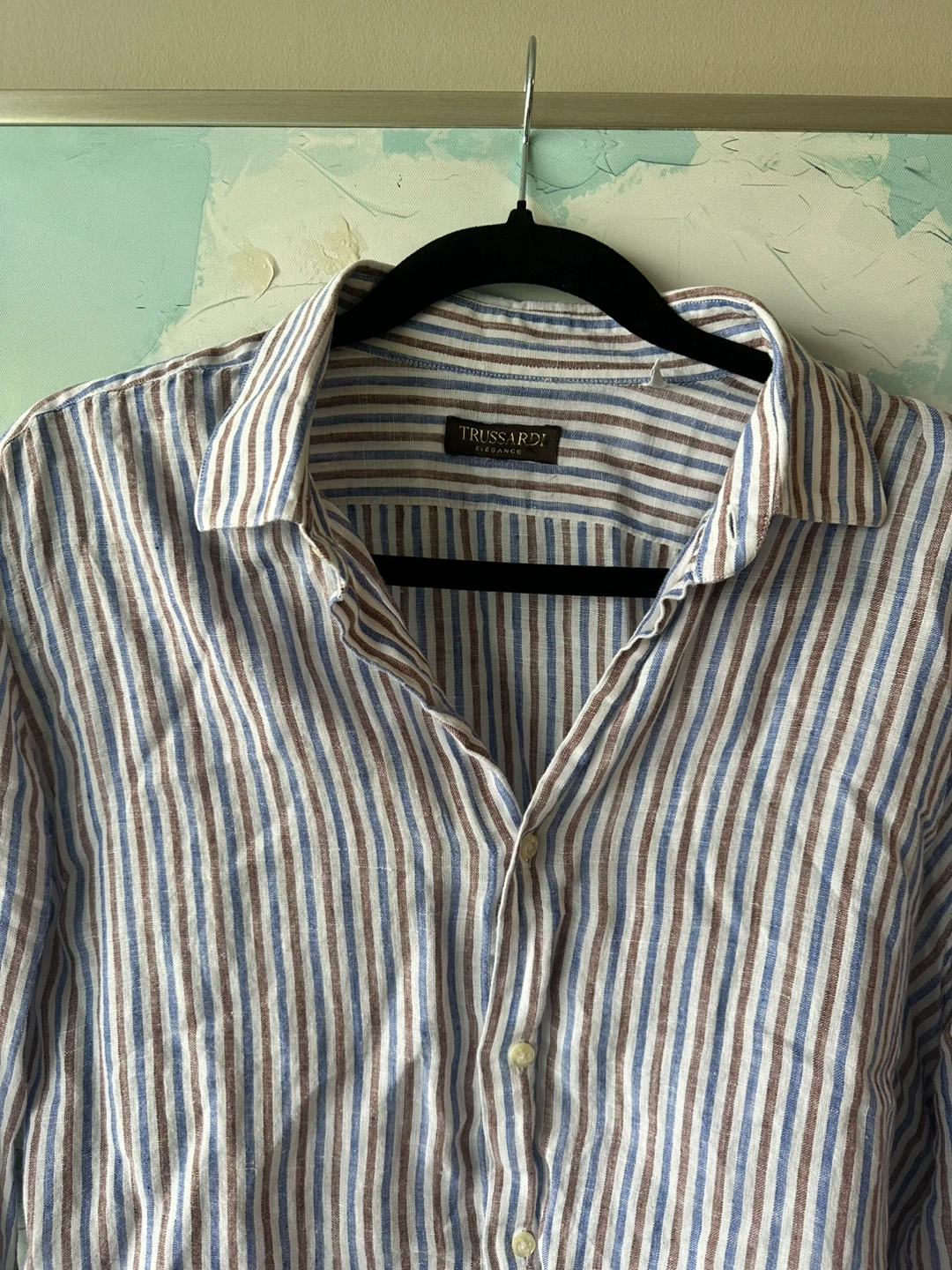 Trussardi Elegance Striped Shirt