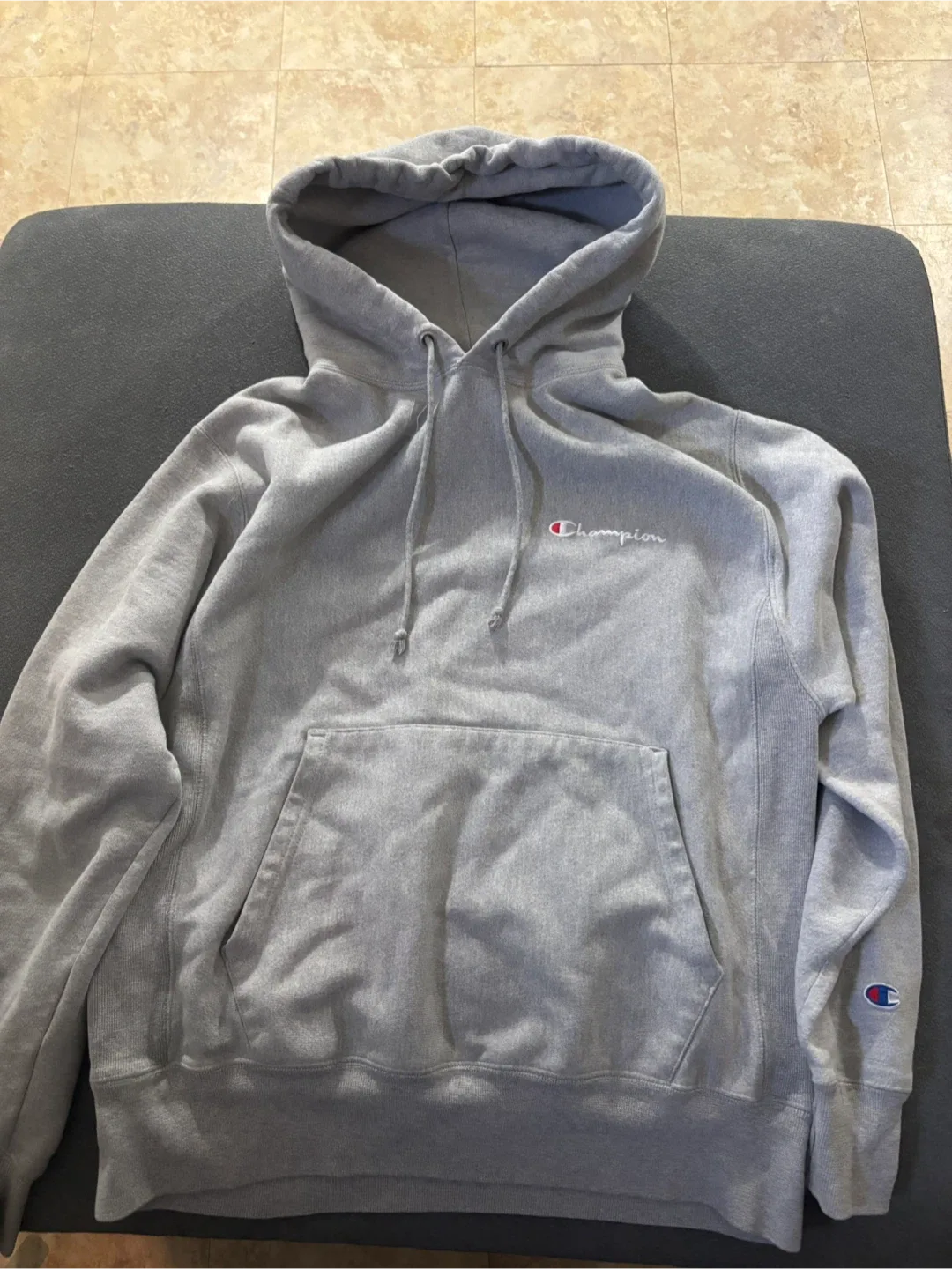 Champion Grey Hoodie