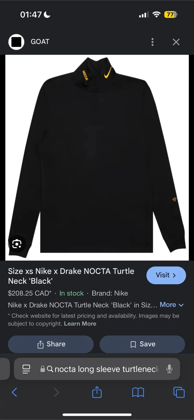 Nike x Drake NOCTA Turtle Neck image indicator(3)