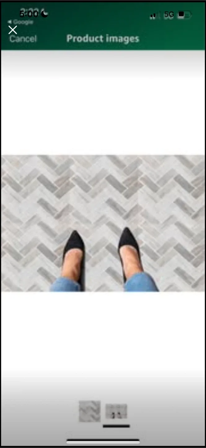 New Retro Self Adhesive Vinyl Floor Tiles, 20 Tiles - 12" x 12" image indicator(2)