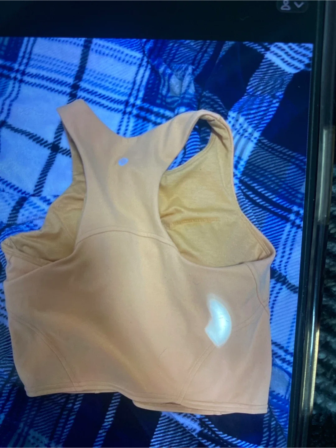 Lululemon Yellow Sports Bra
