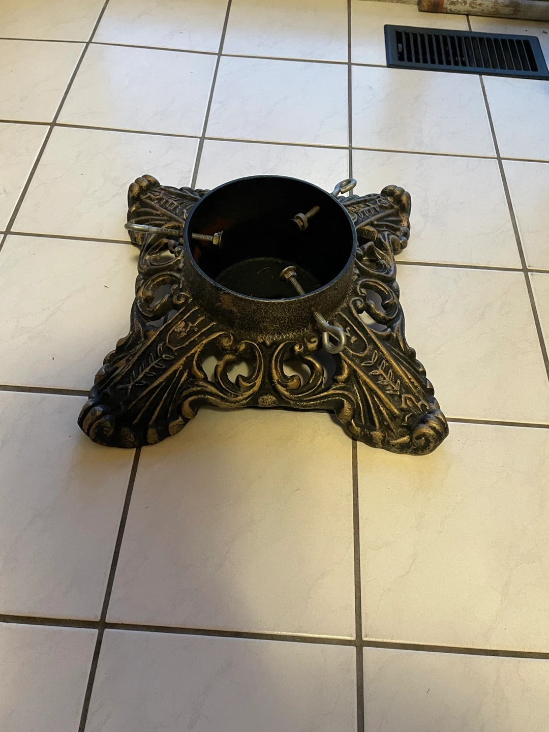 Ornate Christmas Tree Stand