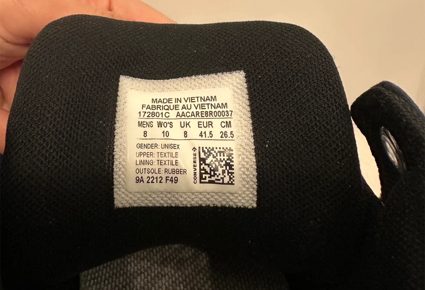 Converse All Star High Top - US 10 image indicator(4)