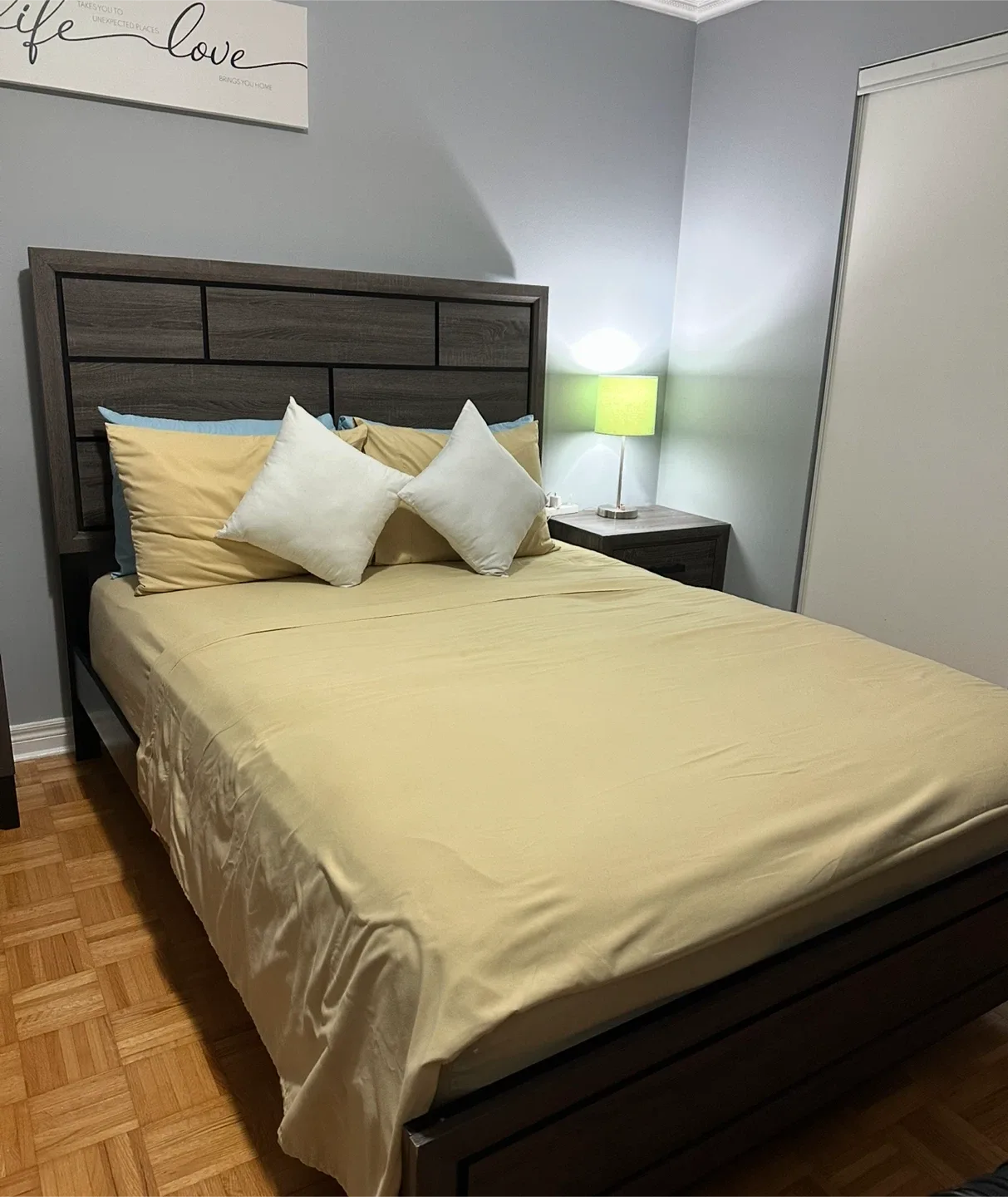 Bedroom Set - Queen Bed Frame, Dresser, Nightstand image indicator(2)