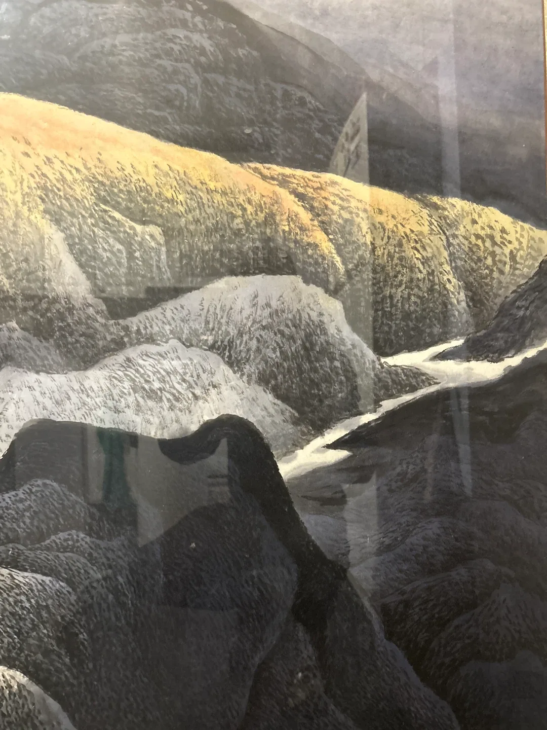 East Asian Landscape Painting - Signed image indicator(4)