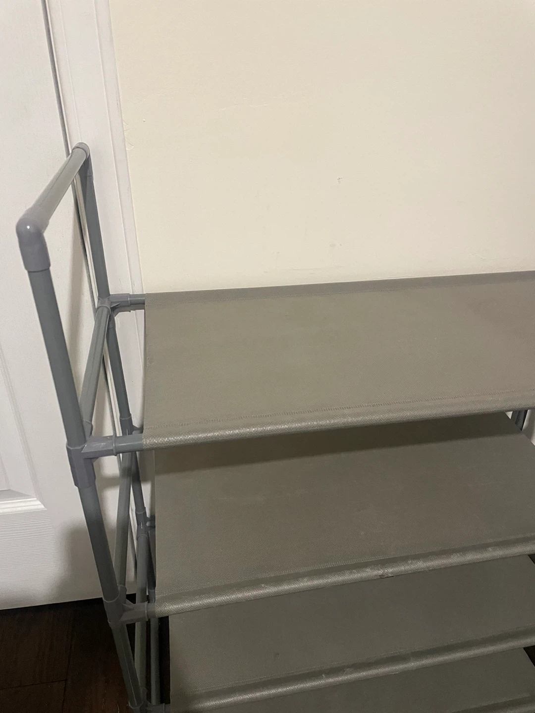 4-Tier Shoe Rack - Grey - photo 2