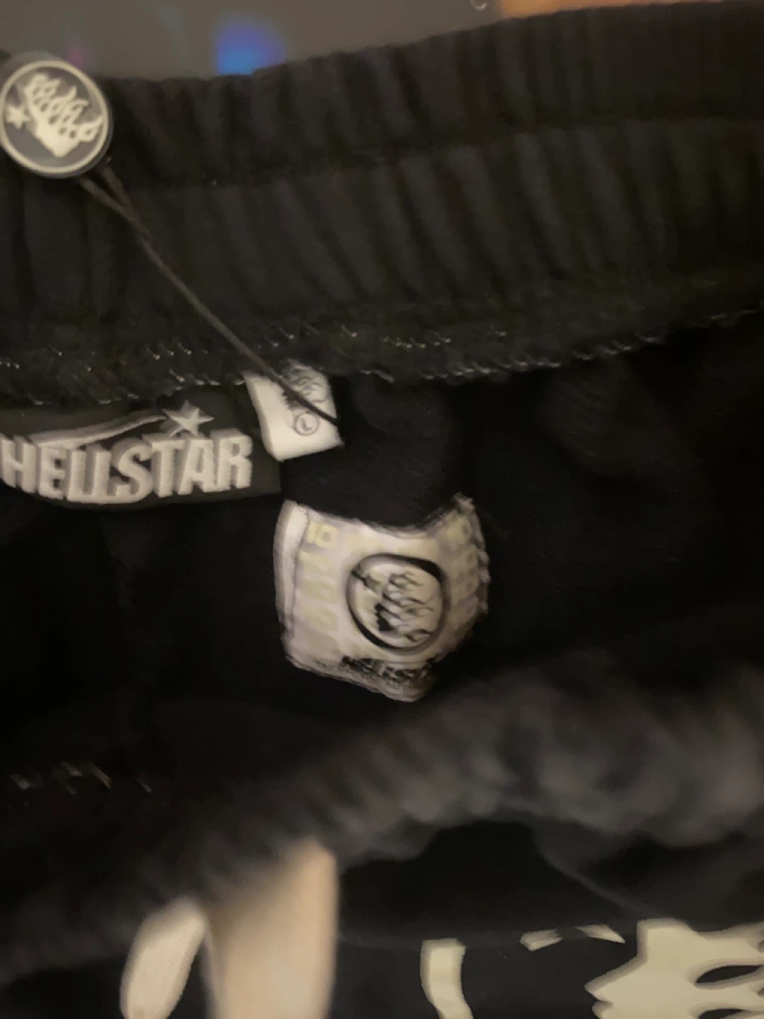 Hellstar Black Sweatpants - Size L - photo 2
