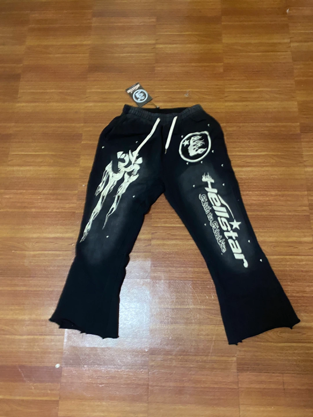 Hellstar Black Sweatpants - Size L - photo 4