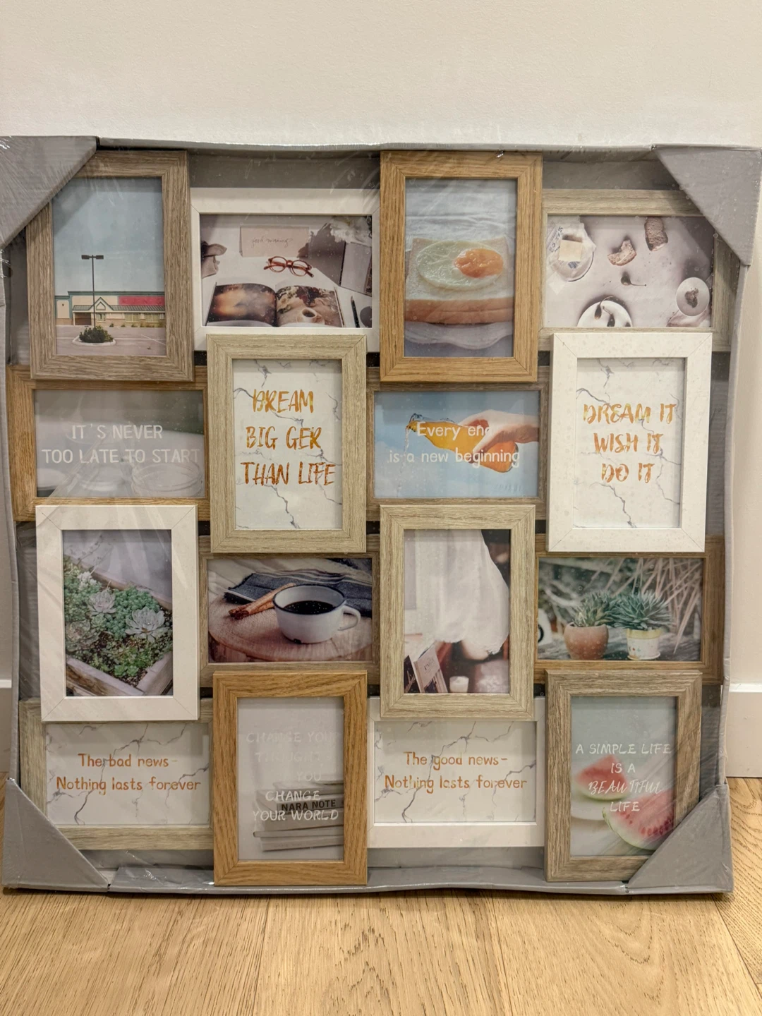 RAMNE 16 Photo Collage Frame 24" x 24"