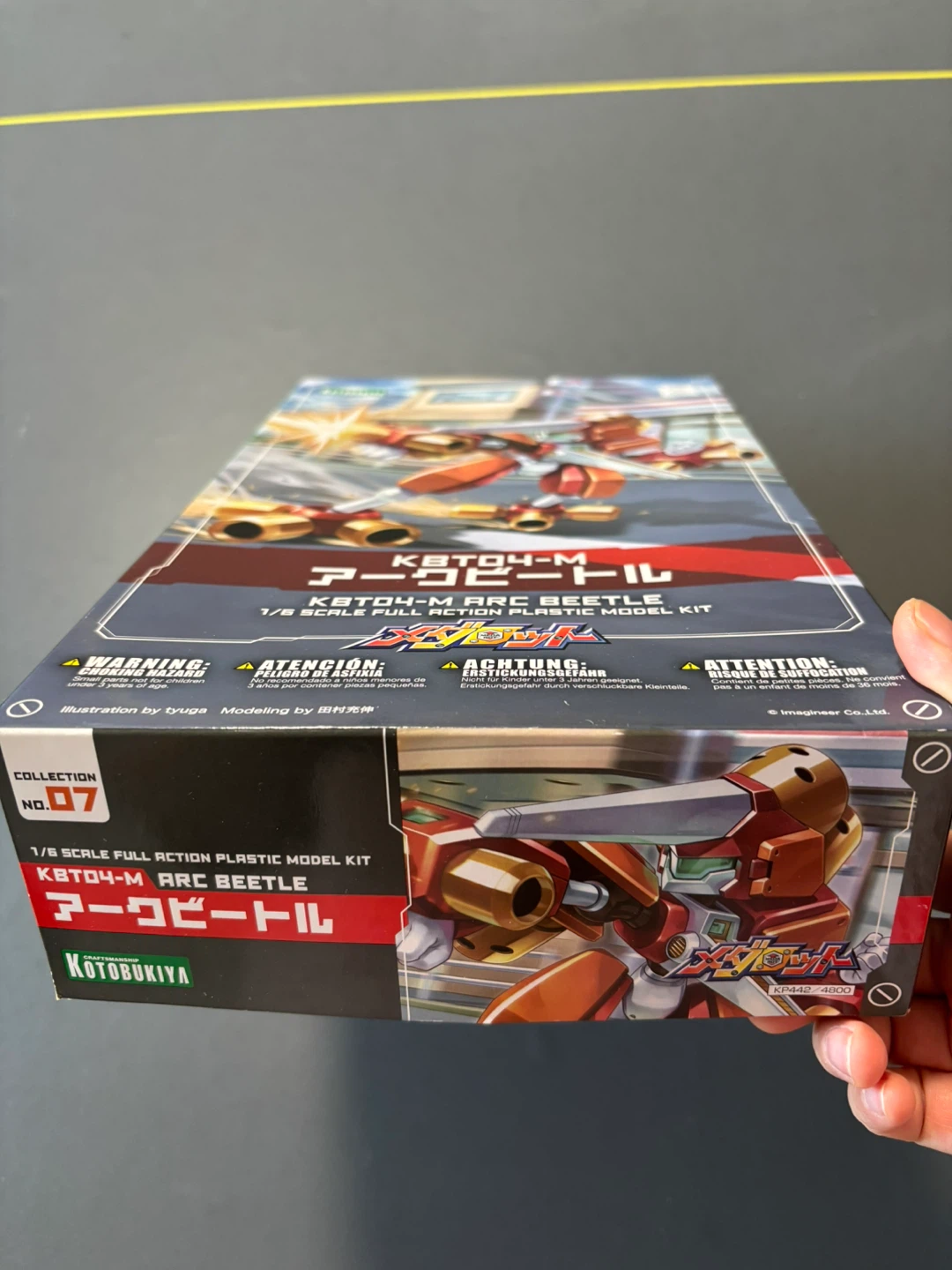 Kotobukiya KBT04-M Arc Beetle 1/6 Scale Plastic Model Kit - photo 2