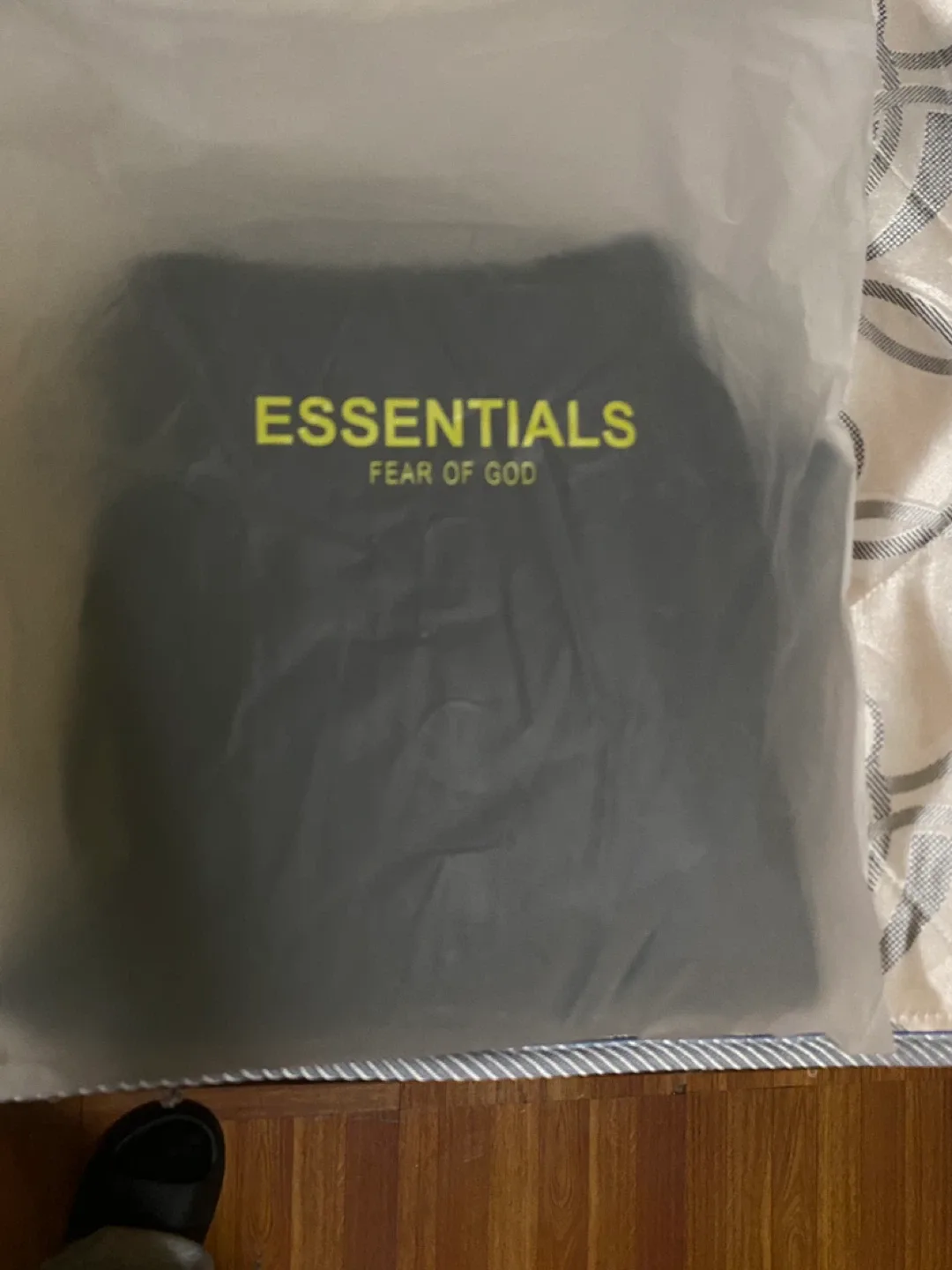 Essentials Fear of God Black Sweatpants - Size M