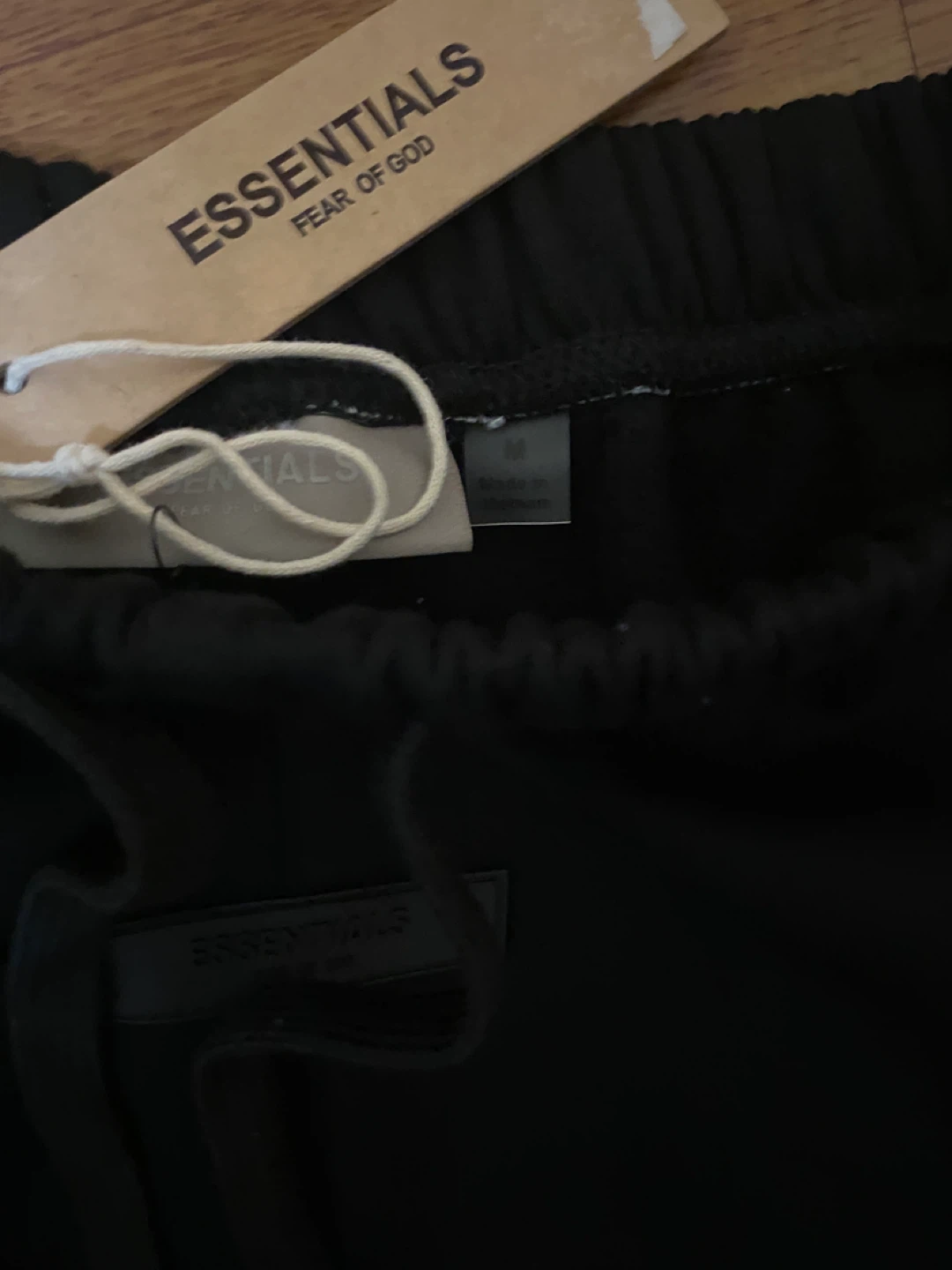 Essentials Fear of God Black Sweatpants - Size M - photo 2