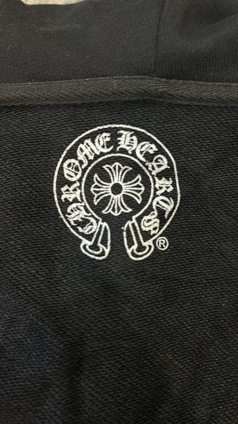 Chrome Hearts Black Zip Up Hoodie - photo 5