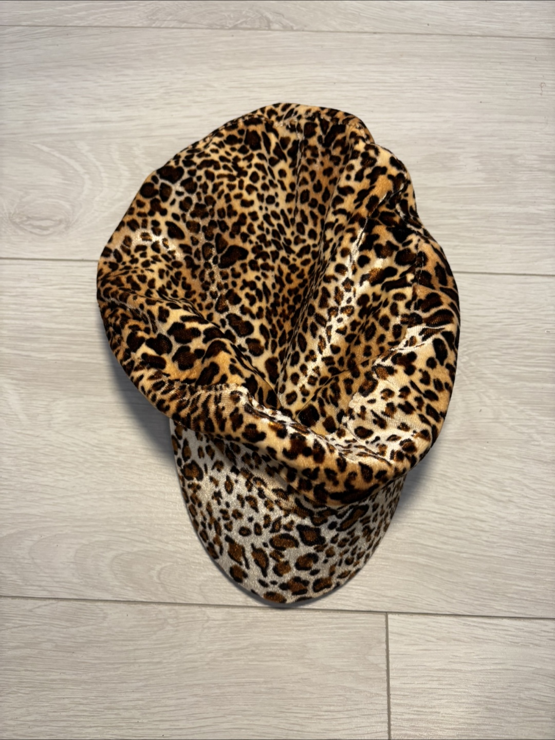 Leopard Print Cap Hat 90s Y2K