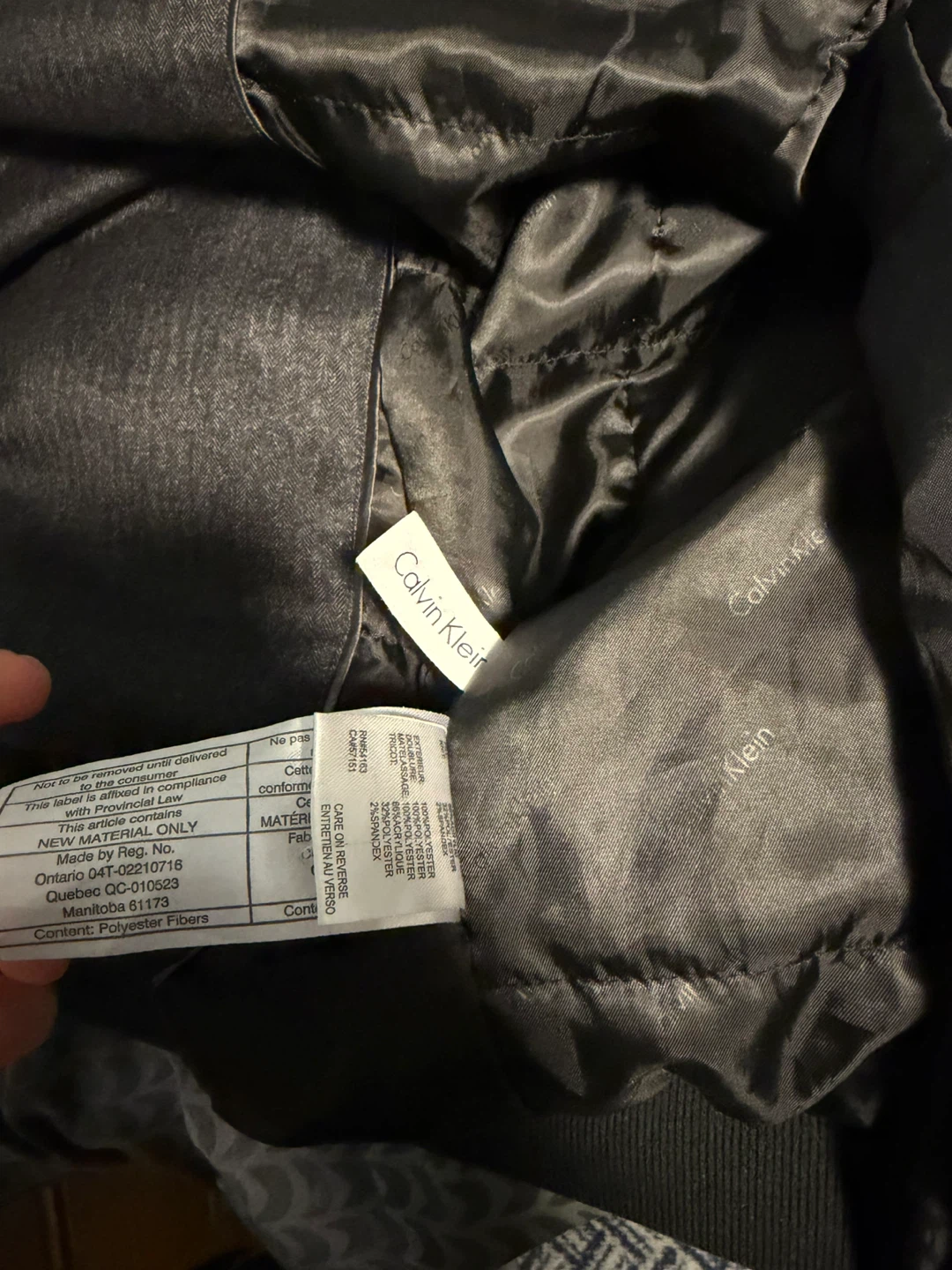 (NEW) Custom Built Calvin Klein Sport Jacket - photo 4