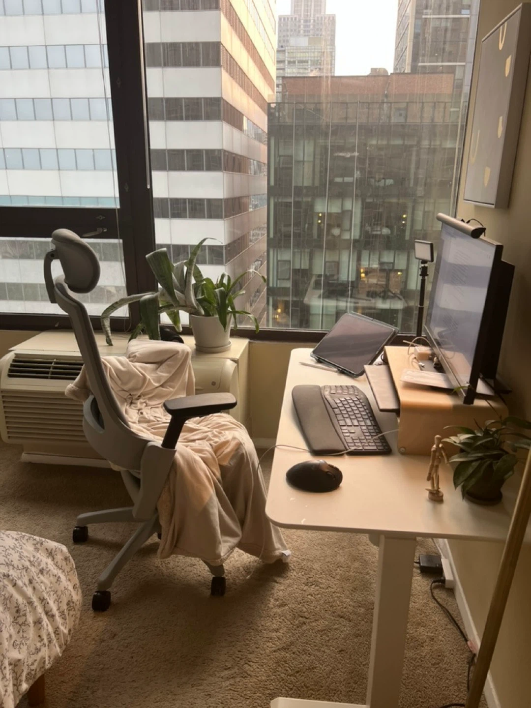 Work-from-Home Bundle: Standing Desk and Ergonomic Chair