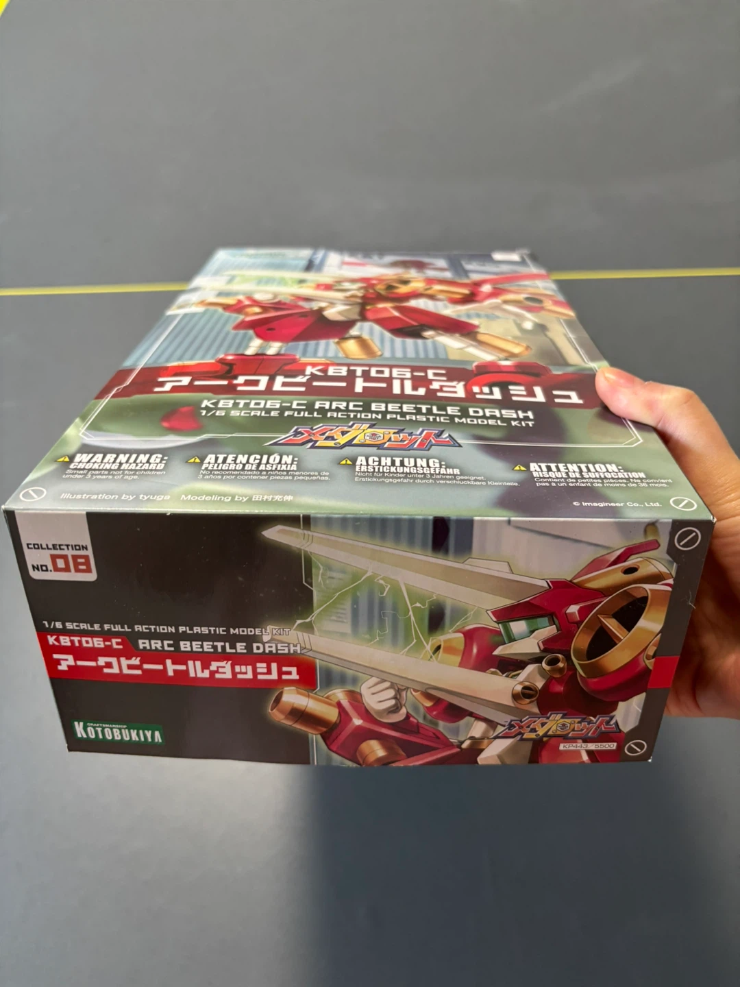 Kotobukiya KBT06-C Arc Beetle Dash 1/6 scale model kit Japan - photo 2