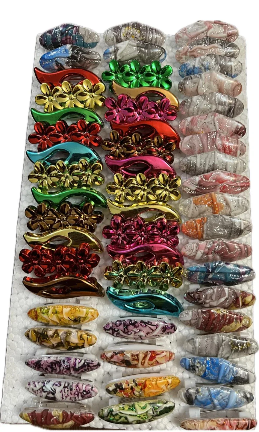 Assorted pins - Floral & Marble Designs