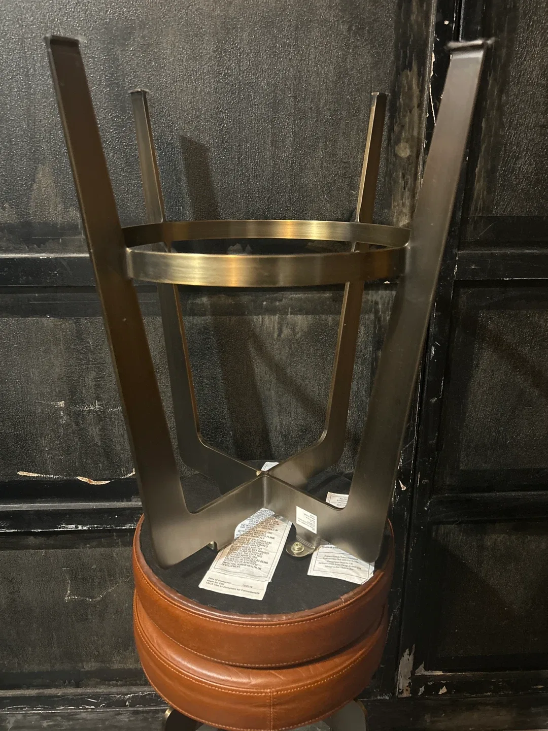 Set of Hayden Round Bar Stool - CB2 image indicator(6)