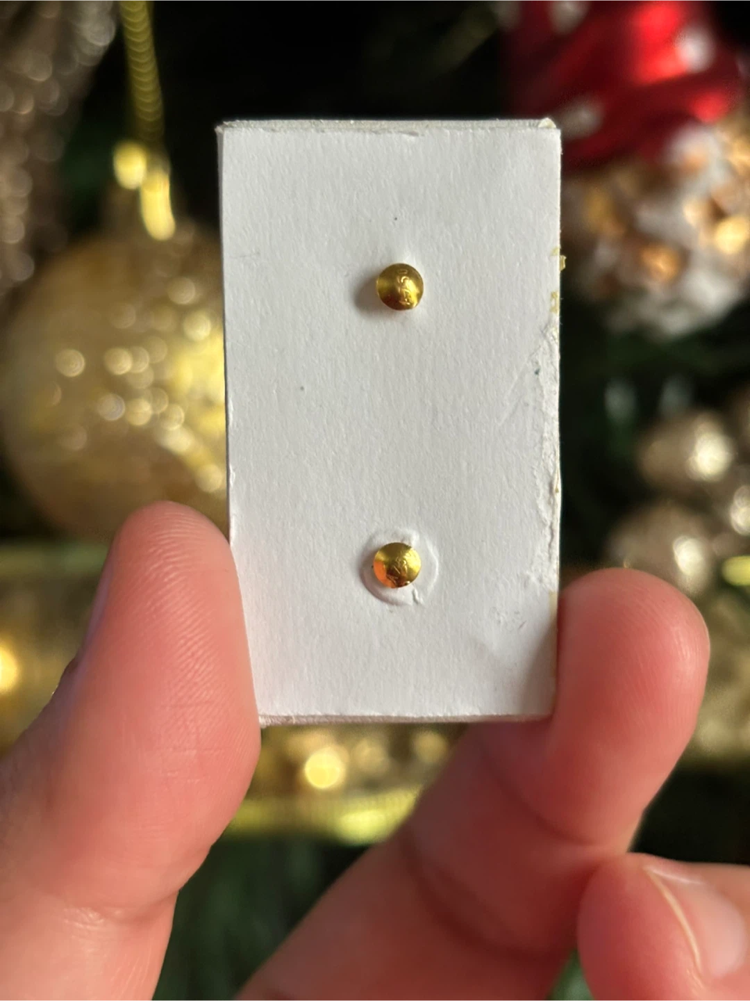 18k Screwstud earrings Lightweight - photo 3