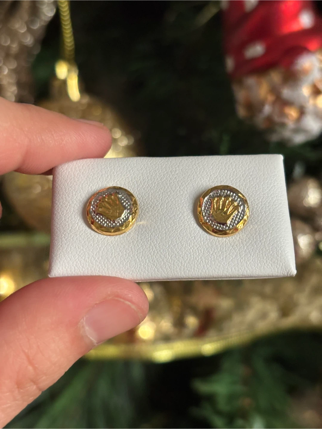 18k Screwstud earrings Lightweight - photo 2