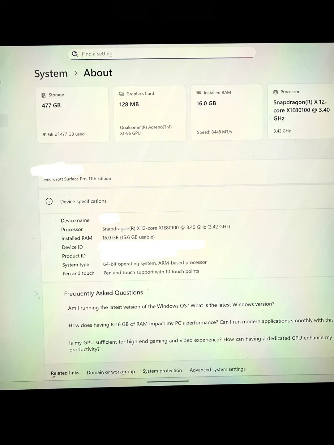 Microsoft Surface Pro (11th Edition) – Snapdragon X Elite image indicator(5)