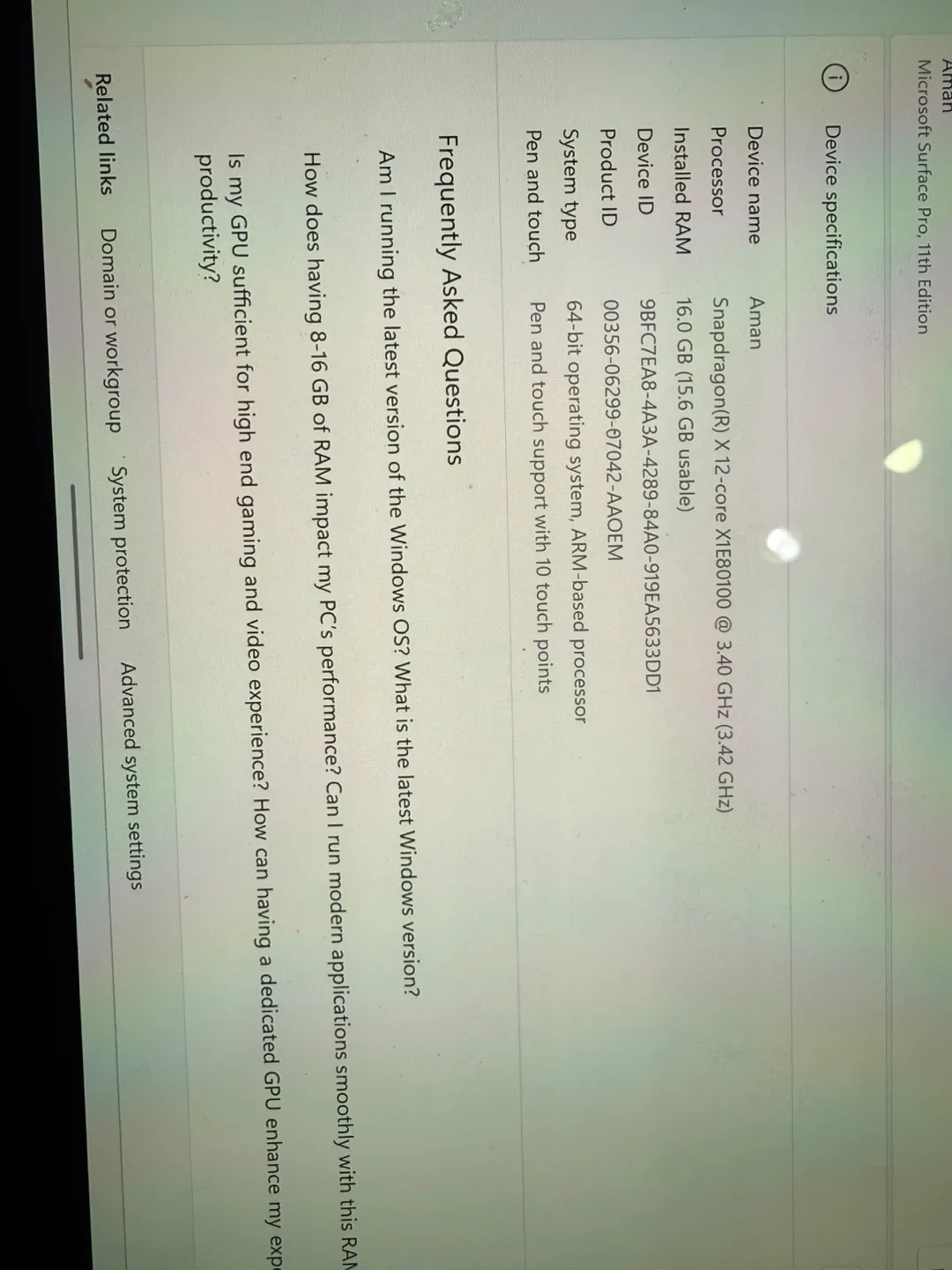 Microsoft Surface Pro (11th Edition) – Snapdragon X Elite image indicator(6)