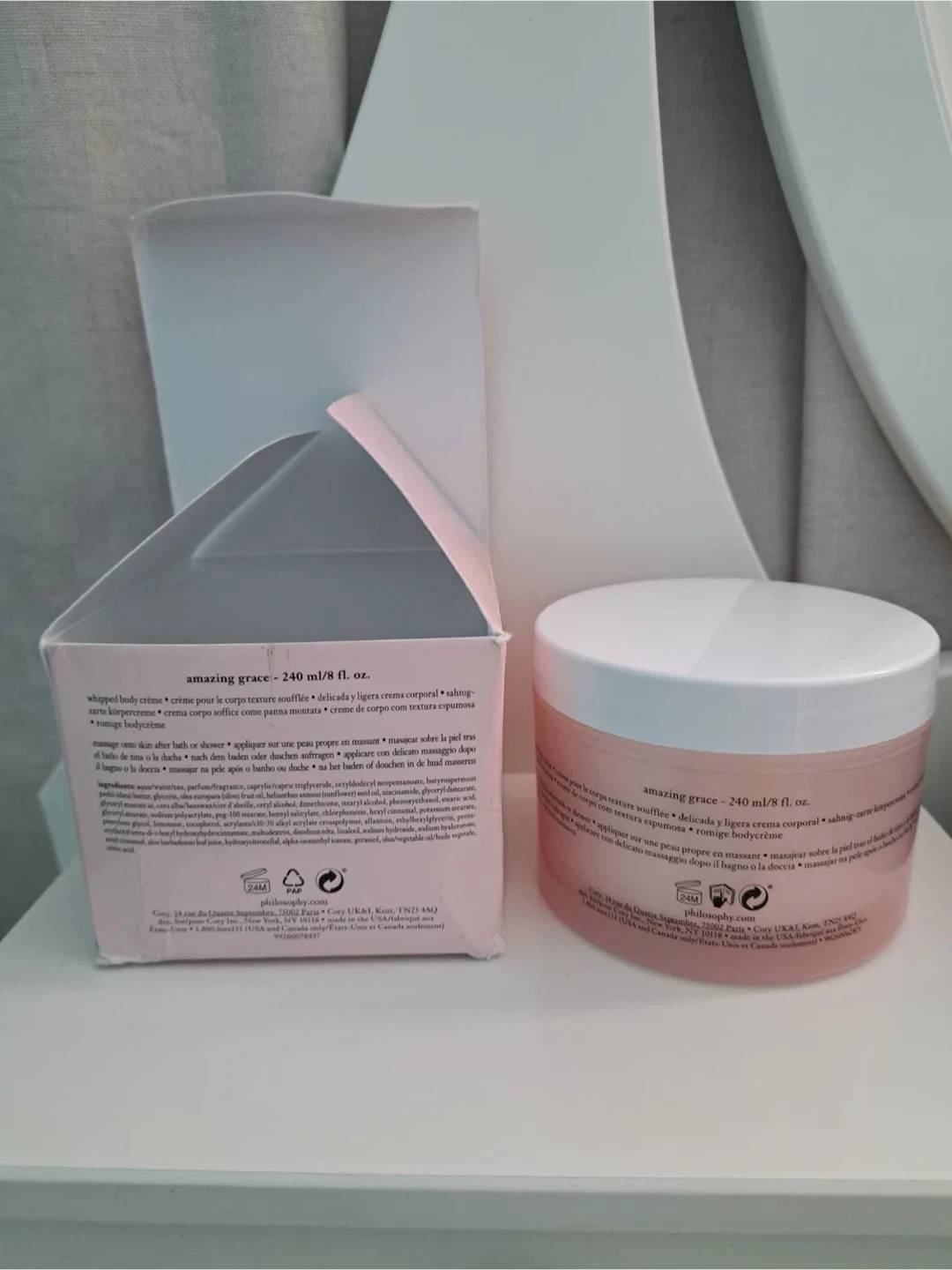 Philosophy Amazing Grace Whipped Body Creme - 240 ml image indicator(2)