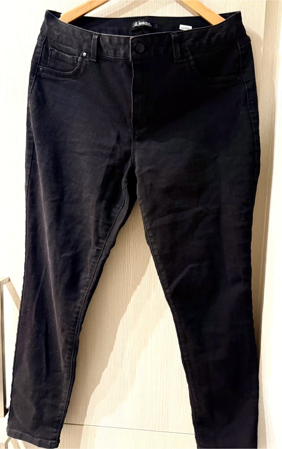 d. jeans Black Jeans - Size 14
